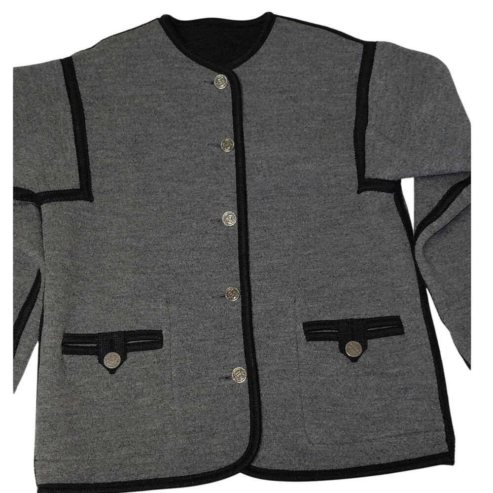 Giesswein reversible wool jacket, excellent condition.